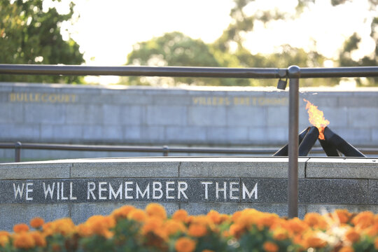 Anzac Memorial Flame