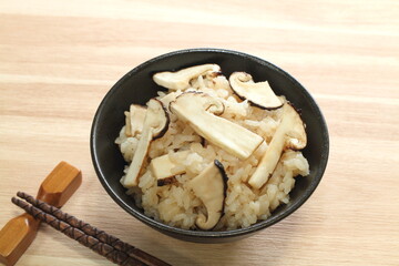 松茸ご飯