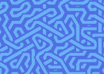 Colour Hexagon Tile Connection art background design illustration