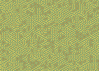 Colour Hexagon Tile Connection art background design illustration