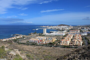 Obraz premium Los Cristianos, Guaza Mountain
