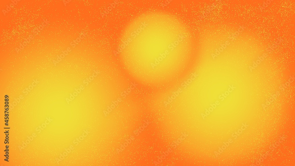 Poster abstract background with yellow and orange gradient