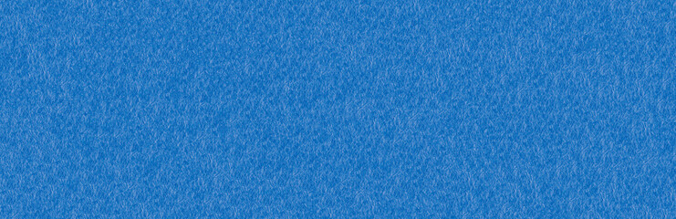 Background and texture of blue felt. Panorama.