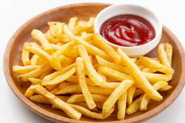 フライドポテトとケチャップ