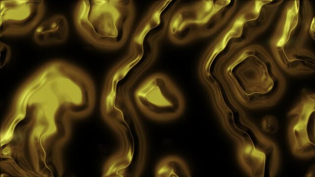 Golden abstract background. Motion texture pattern