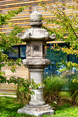 Obraz premium Antique Japanese Stone Column