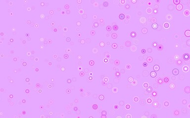 Light Purple vector layout with circle shapes.