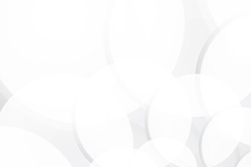 Abstract white and gray color, modern design background with geometric shape. Vector illustration.