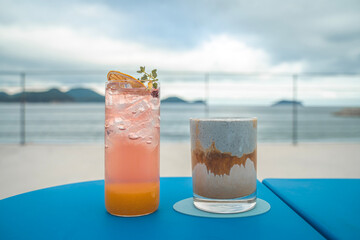 cocktail on the beach