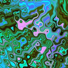 Alien pattern waves surface abstract effect wallpaper background cyber space water ripples chemical liquids