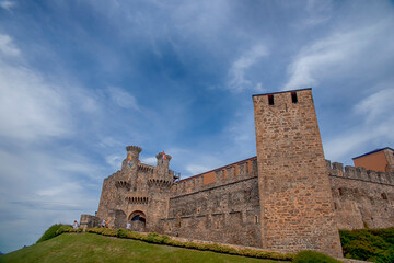 murallas del castillo templario de Ponferrada, Espa&ntilde;a