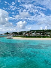 古宇利ビーチ 古宇利大橋 古宇利島 沖縄県