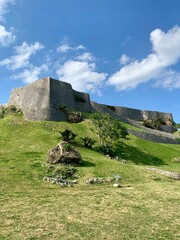 勝連城跡 琉球王国 世界文化遺産 沖縄本島 沖縄県