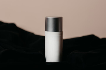 Make up product design. Mock-up of a clean white package.