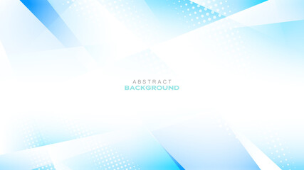 Light blue color polygonal shape background Abstract vector geometric background