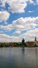 a summer day in Prague