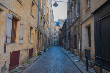 Fototapeta na wymiar Cityscape of Bordeaux (France)