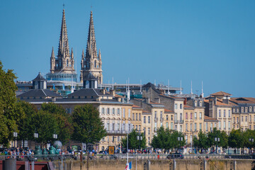 Cityscape of Bordeaux (France)