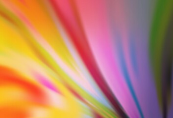 Light Pink, Yellow vector abstract blurred layout.