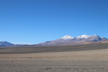 incredible volcanic and desert landscape of the Argentine Puna