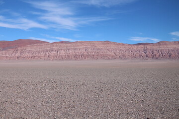 incredible volcanic and desert landscape of the Argentine Puna