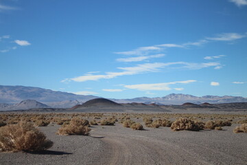 Fototapeta na wymiar incredible volcanic and desert landscape of the Argentine Puna
