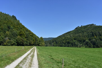 Fototapeta premium mountain road in the mountains