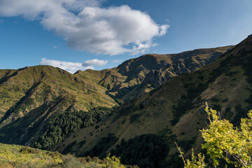 Morning view from Grandview Mountain Track, Wanaka, New Zealand