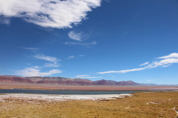 incredible volcanic and desert landscape of the Argentine Puna