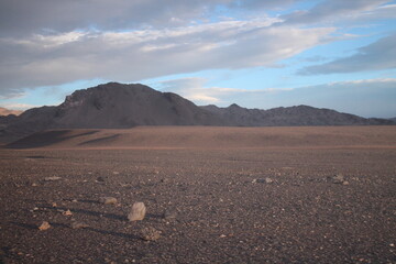 incredible volcanic and desert landscape of the Argentine Puna