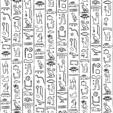 Tattoo uploaded by Byron Mckinniss • Egyptian hieroglyphics • Tattoodo