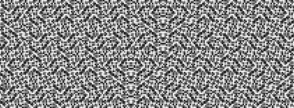 Poster pixel vector background. pattern for decorative design. graphic vector