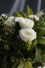 white roses in a garden