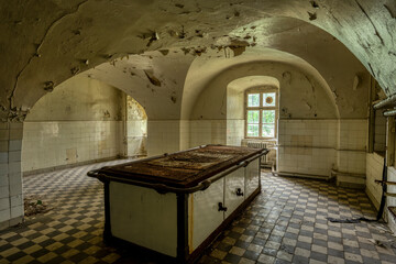 Die alte Schlossküche ist ein schöner, ruhiger und kühler Ort