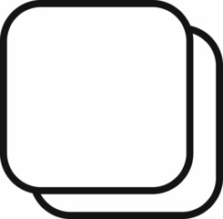 Fototapeta premium Copy icon. File symbol modern, simple, vector, icon for website design, mobile app, ui. Vector Illustration