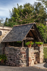 La Chapelle aux Brocs (Corr&egrave;ze, France) - Puits pittoresque