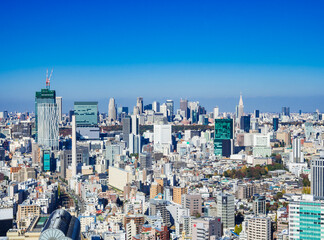 Fototapeta na wymiar 東京　新宿副都心の高層ビル
