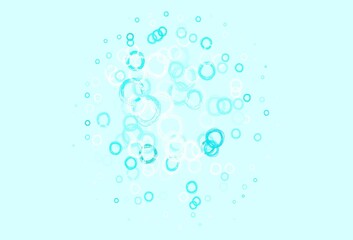 Light Green vector texture with disks.