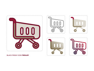 Black Friday Icon Trolley