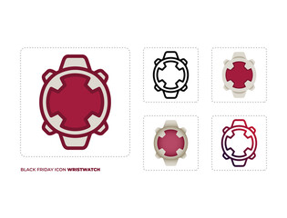 Black Friday Icon Wristwatch