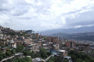 Fototapeta na wymiar ciudad de Medellín, colombia 