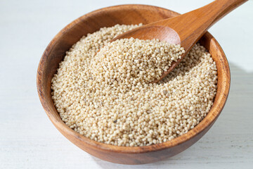 ヒエ（稗、学名： Echinochloa esculenta）、日本古来の雑穀、栄養素が高い、寒冷地で育つ