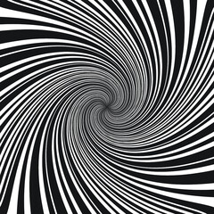 Twirled and twisted lines, vector art