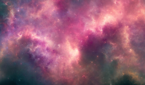 Nebula #37 - High Resolution (13k) - Neon Sakura © Per Magnusson