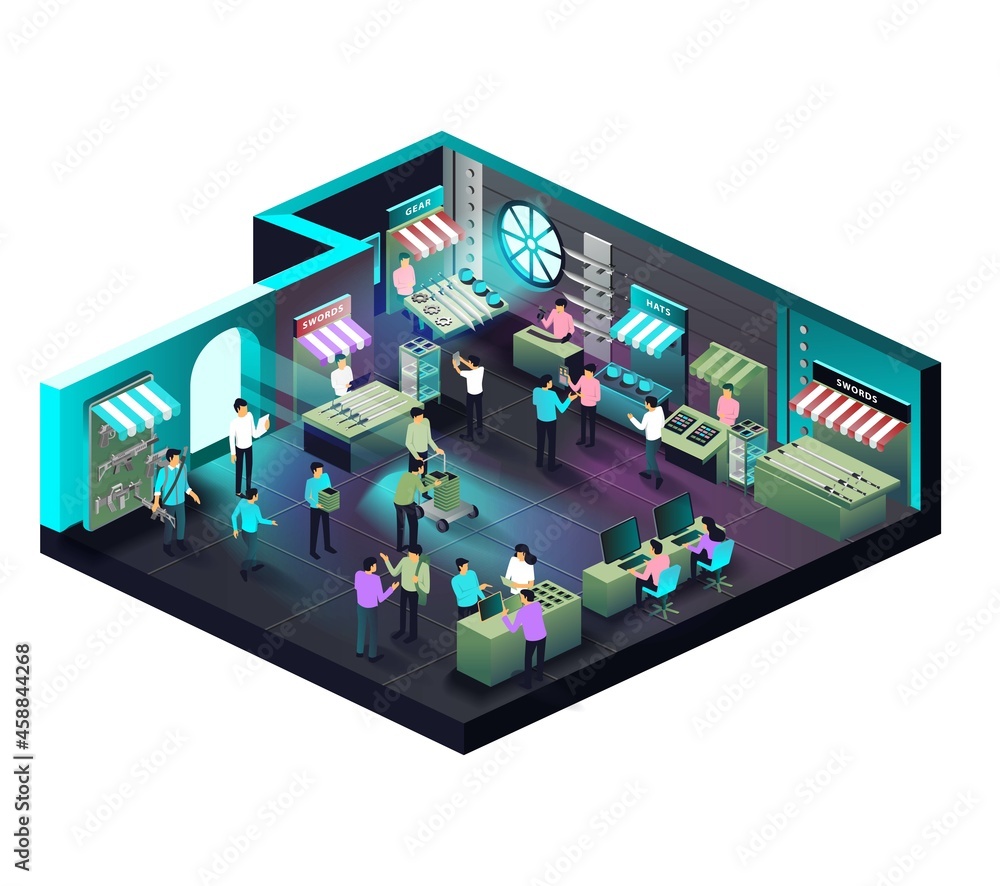 Poster game weapons app developer and purchase store center