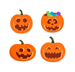 smile jack pumpkin carving set for halloween