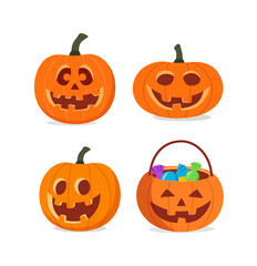 smile jack pumpkin carving set for halloween