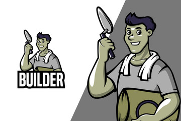 Builder - Mascot Logo Template
