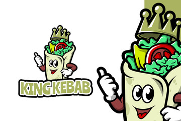 King Kebab - Mascot Logo Template