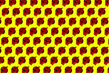 Halloween Monster Pattern design